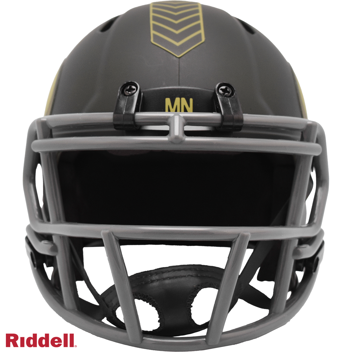 Riddell Minnesota Vikings 2025 Salute To Service Speed Mini Helmet product image 2, provided for visual reference and