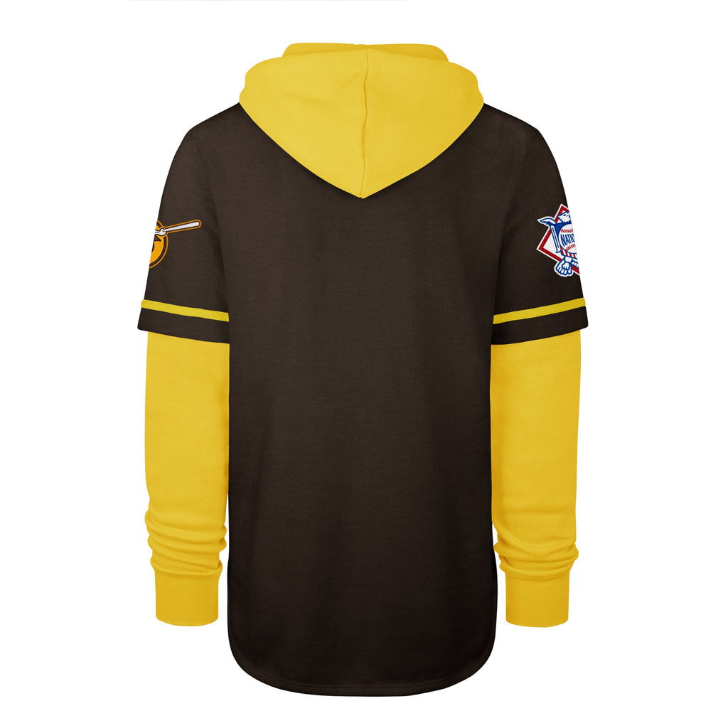 San Diego Padres 47 Brand Brown Trifecta Shortstop Pullover product image 2