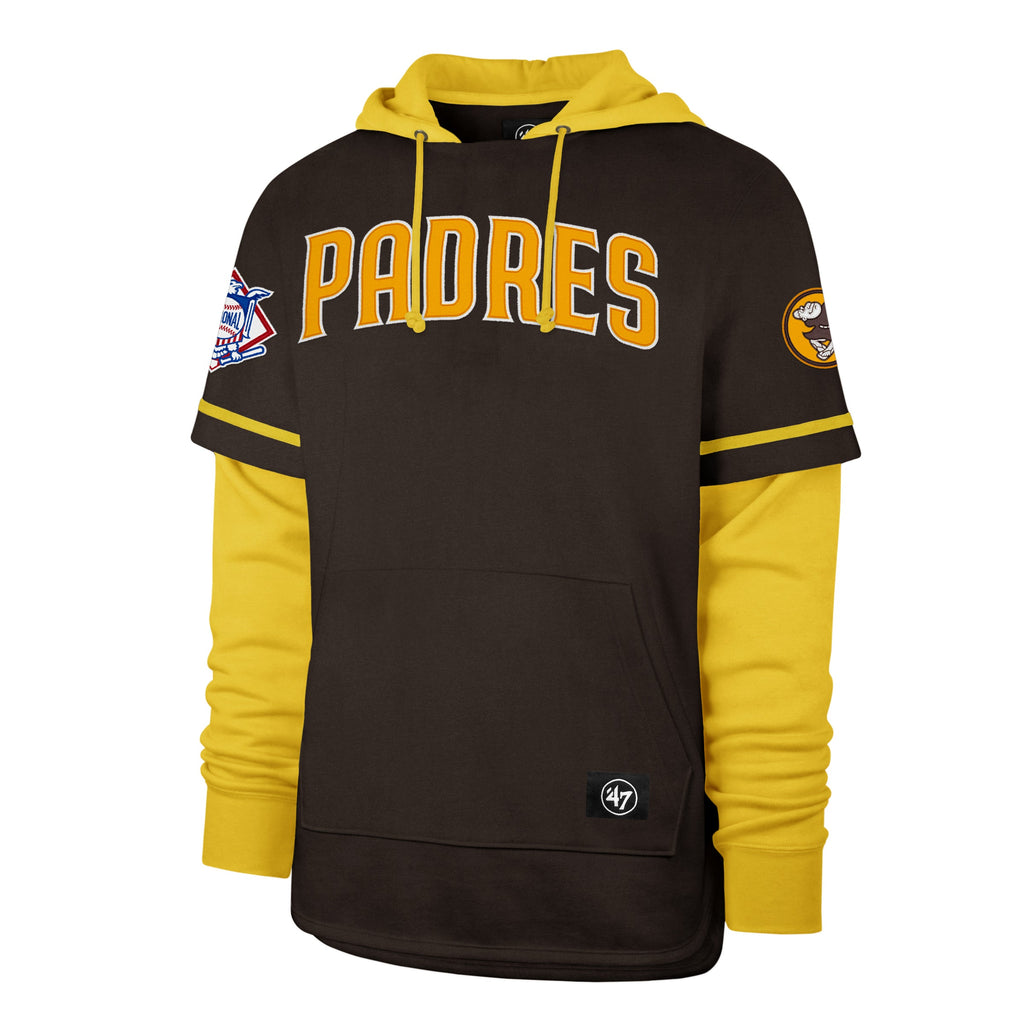 San Diego Padres 47 Brand Brown Trifecta Shortstop Pullover product image 1