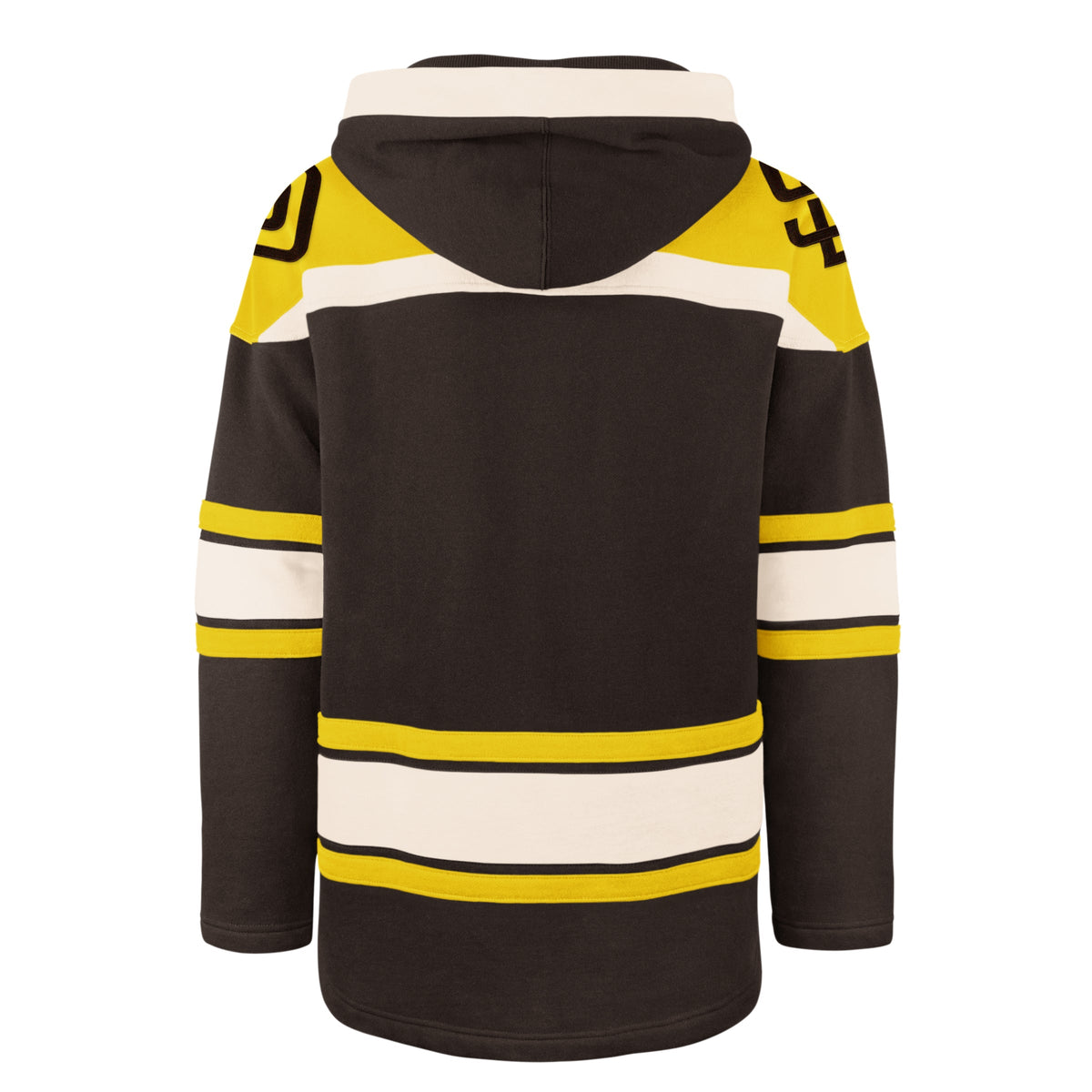 San Diego Padres 47 Brand Superior Lacer Hoodie Brown product image 2
