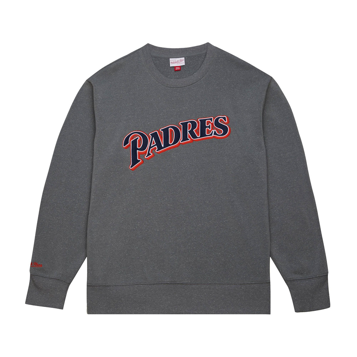 San Diego Padres Mitchell & Ness Snow Washed Fleece Crew product image 1