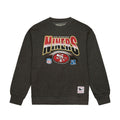 San Francisco 49ers Mitchell & Ness Inzone Crew Charcoal product image 1