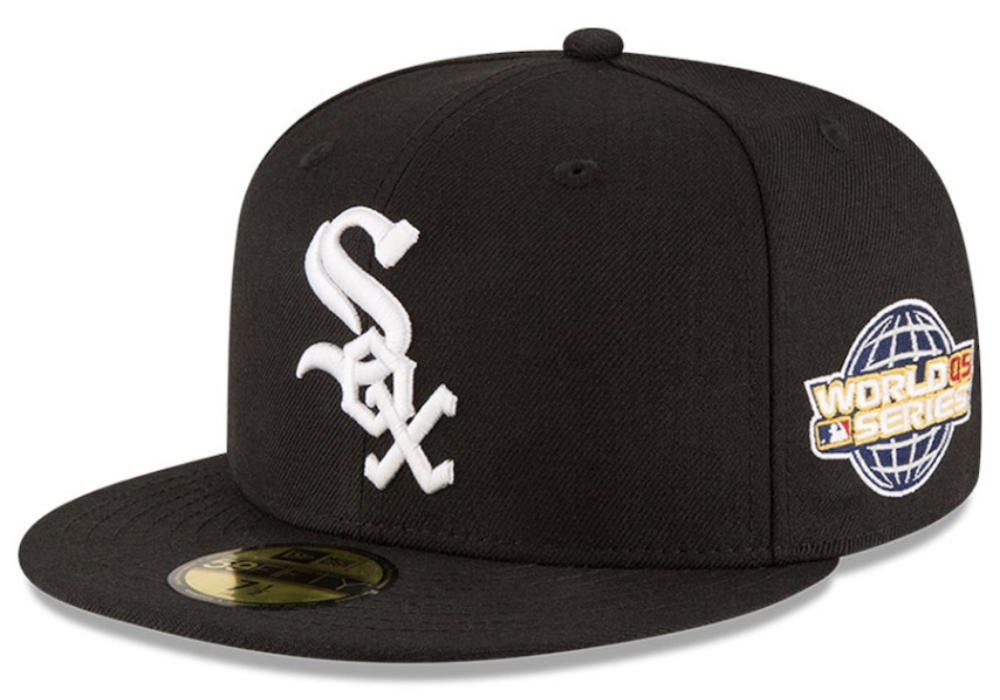 Chicago White Sox New Era 2005 World Series Wool 59FIFTY Fitted Hat - Black product image 1, provided for visual reference