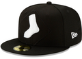 Chicago White Sox New Era Black Logo Elements 59FIFTY Fitted Hat product image 1, provided for visual reference and product