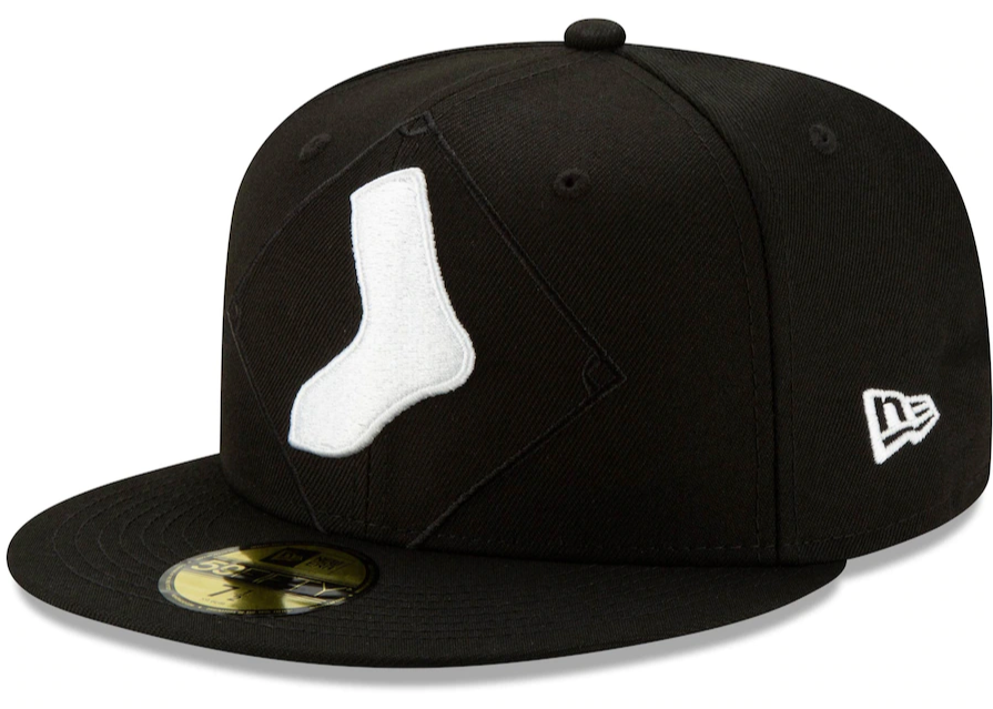 Chicago White Sox New Era Black Logo Elements 59FIFTY Fitted Hat product image 1, provided for visual reference and product