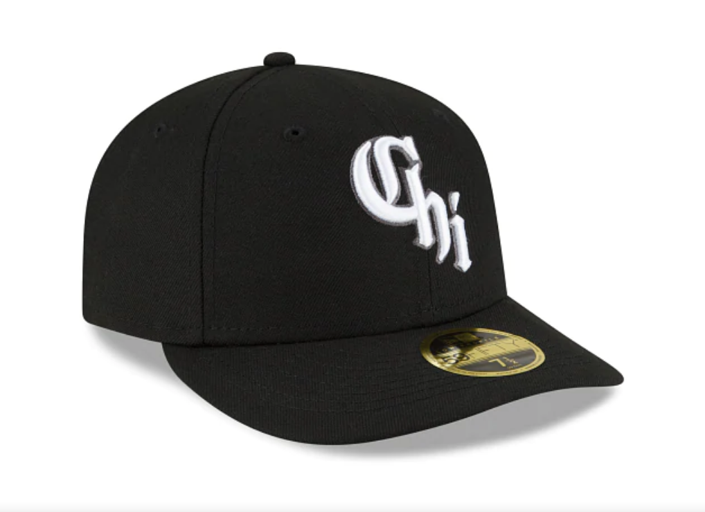 Chicago White Sox New Era Black City Connect Low Profile 59FIFTY Fitted Hat product image 3, provided for visual reference