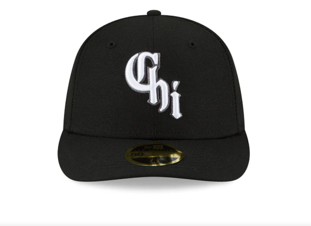 Chicago White Sox New Era Black City Connect Low Profile 59FIFTY Fitted Hat product image 2, provided for visual reference