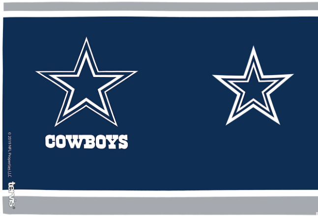 Dallas Cowboys Touchdown 16 oz. Tervis Tumbler product image 2, provided for visual reference and product detail review