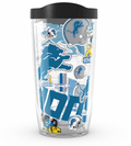 Detroit Lions All Over Print 16 oz. Tervis Tumbler product image 1, provided for visual reference and product detail review