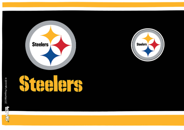 Pittsburgh Steelers Touchdown 16 oz. Tervis Tumbler product image 2, provided for visual reference and product detail review
