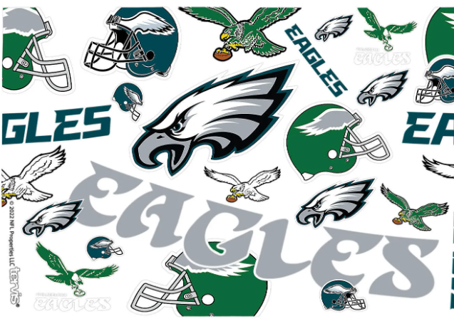 Philadelphia Eagles All Over Print 16 oz. Tervis Tumbler product image 2, provided for visual reference and product detail