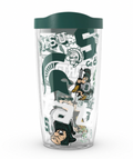 Michigan State Spartans All Over Print 16 oz. Tervis Tumbler product image 1, provided for visual reference and product