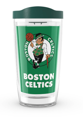 Boston Celtics Swish 16 oz. Tervis Tumbler product image 1, provided for visual reference and product detail review