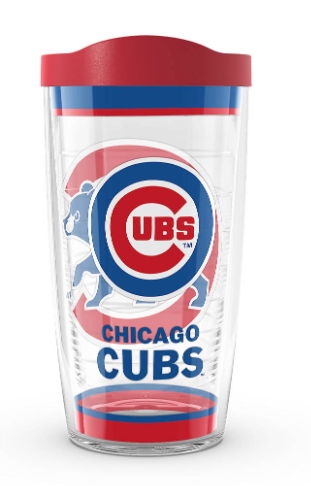 Chicago Cubs Tradition 16 oz. Tervis Tumbler product image 1, provided for visual reference and product detail review
