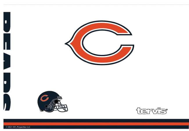 Chicago Bears™ Arctic 20 oz. Stainless Steel Tumbler product image 2, provided for visual reference and product detail review
