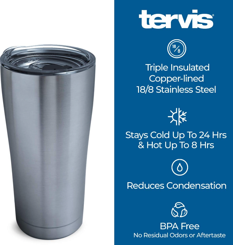 Boston Red Sox™ Home Run 20 oz. Stainless Steel Tumbler product image 3, provided for visual reference and product detail