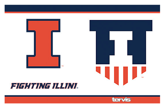 Illinois Fighting Illini™ Tradition 20 oz. Stainless Steel Tumbler product image 2, provided for visual reference and