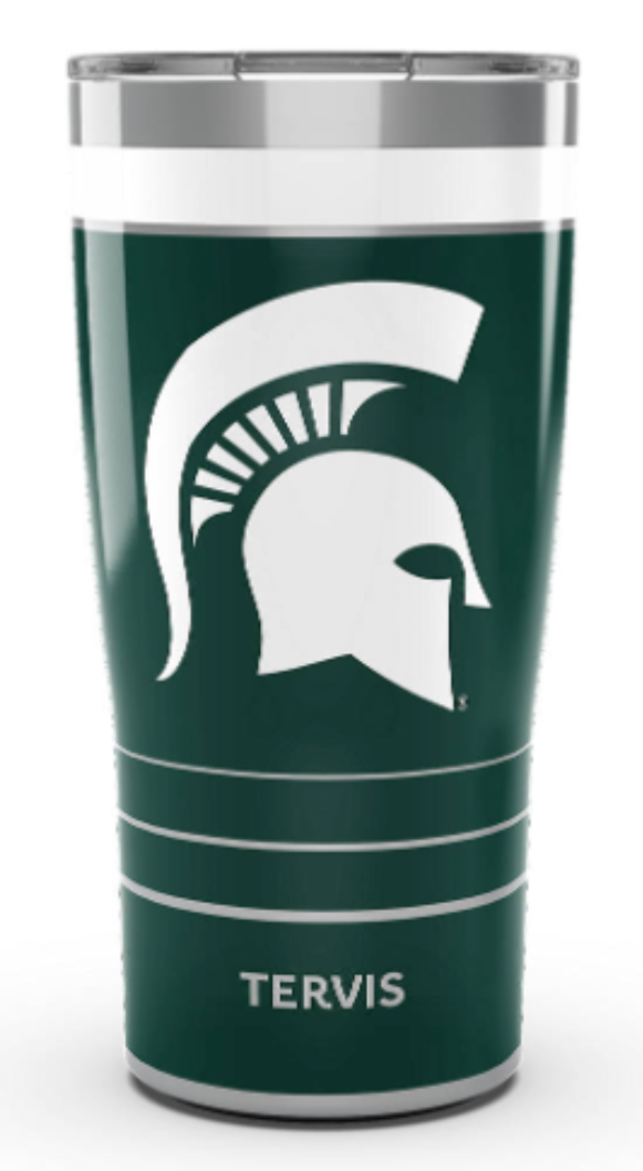 Michigan State Spartans™ MVP 20 oz. Stainless Steel Tumbler product image 1, provided for visual reference and product