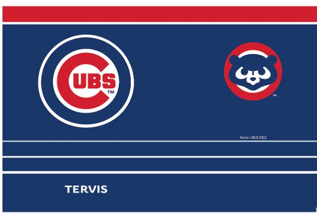 Chicago Cubs™ MVP 20 oz. Stainless Steel Tumbler product image 2, provided for visual reference and product detail review