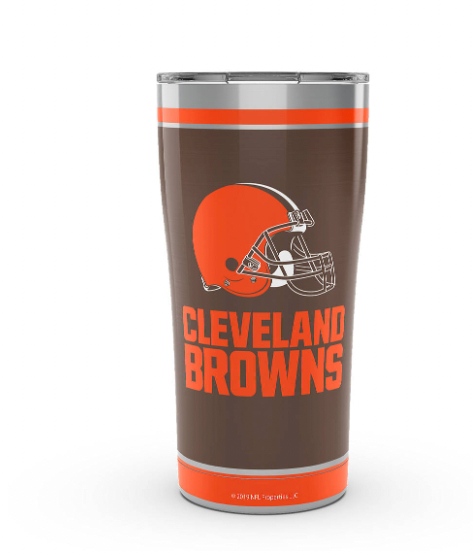 Cleveland Browns™ Touchdown 20 oz. Stainless Steel Tumbler By Tervis product image 1, provided for visual reference and