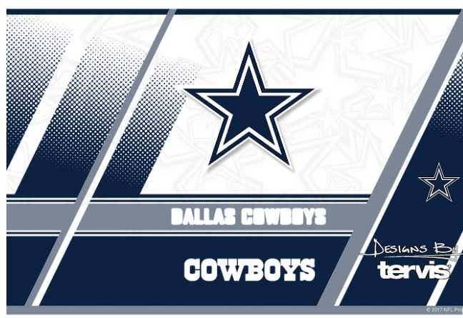 Dallas Cowboys™ Edge 20 oz. Stainless Steel Tumbler By Tervis product image 2, provided for visual reference and product