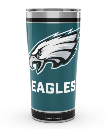 Philadelphia Eagles™ Touchdown 20 oz. Stainless Steel Tumbler By Tervis product image 1, provided for visual reference and