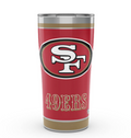 San Francisco 49ers™ Touchdown 20 oz. Stainless Steel Tumbler By Tervis product image 1, provided for visual reference and