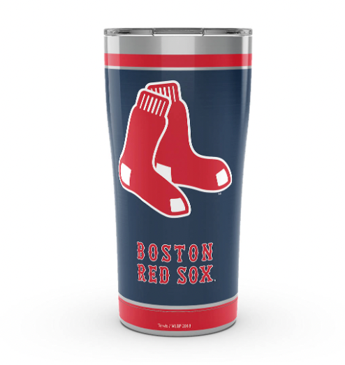 Boston Red Sox™ Home Run 20 oz. Stainless Steel Tumbler product image 1, provided for visual reference and product detail