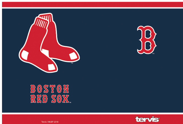 Boston Red Sox™ Home Run 20 oz. Stainless Steel Tumbler product image 2, provided for visual reference and product detail