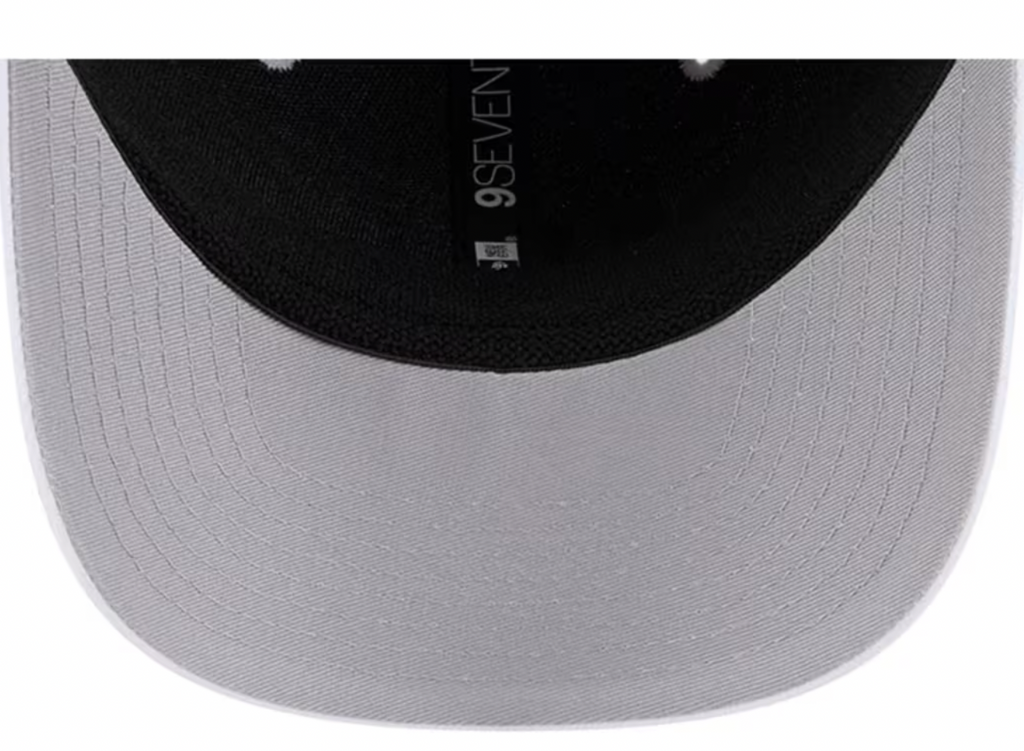 Chicago Bulls New Era 2024 City Edition White/Walnut 9SEVENTY Adjustable Hat product image 6, provided for visual reference