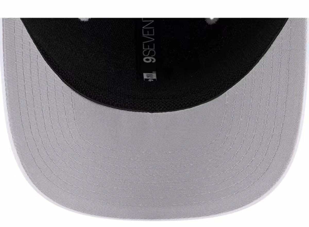 Chicago Bulls New Era 2024 City Edition White/Walnut 9SEVENTY Adjustable Hat product image 6, provided for visual reference