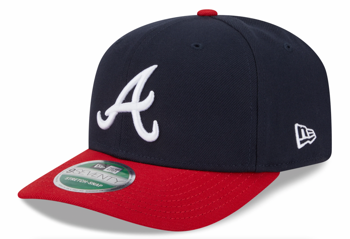Atlanta Braves New Era Player Replica 9SEVENTY Stretch Snap Adjustable Hat product image 1, provided for visual reference