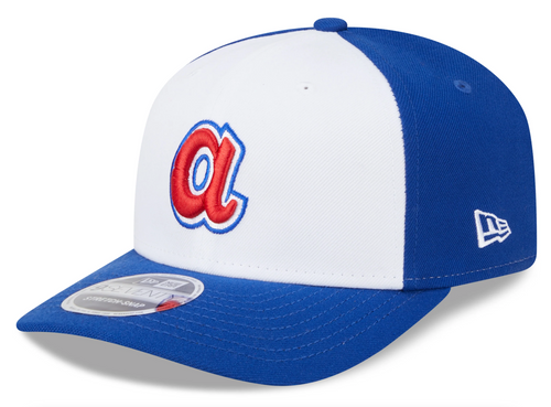 Atlanta Braves Cooperstown New Era 9SEVENTY Royal Adjustable Hat product image 1, provided for visual reference and product