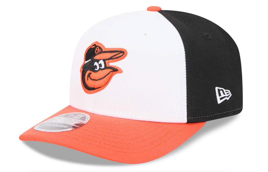 Baltimore Orioles Home New Era Player Replica 9SEVENTY Stretch Snap Adjustable Hat product image 1, provided for visual