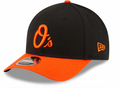 Baltimore Orioles Black/Orange Alternate New Era Player Replica M-Crown 9FORTY Adjustable Hat product image 1, provided for