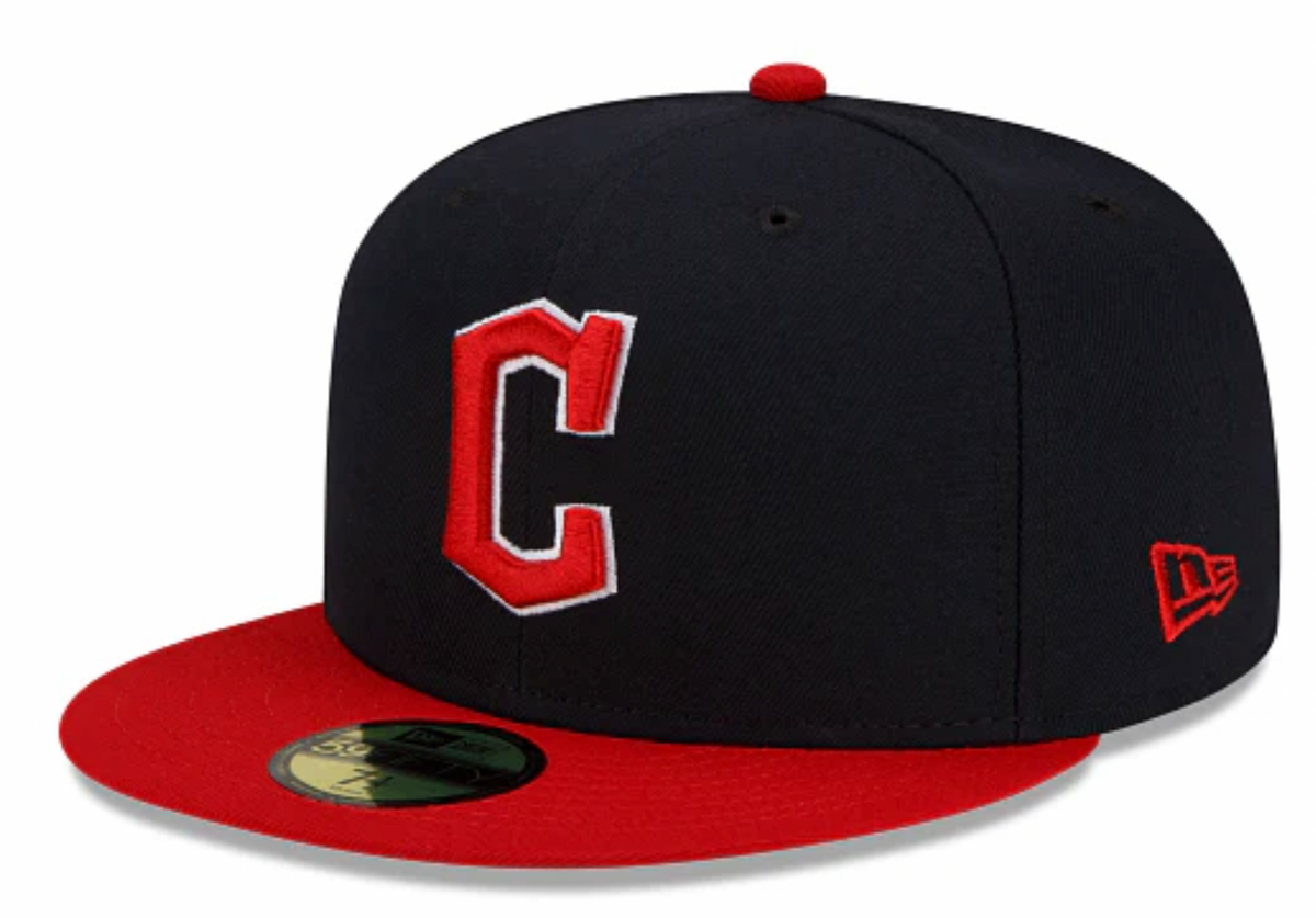 Cleveland Guardians New Era 2 Tone Home On Field 59FIFTY Fitted Hat product image 1, provided for visual reference and