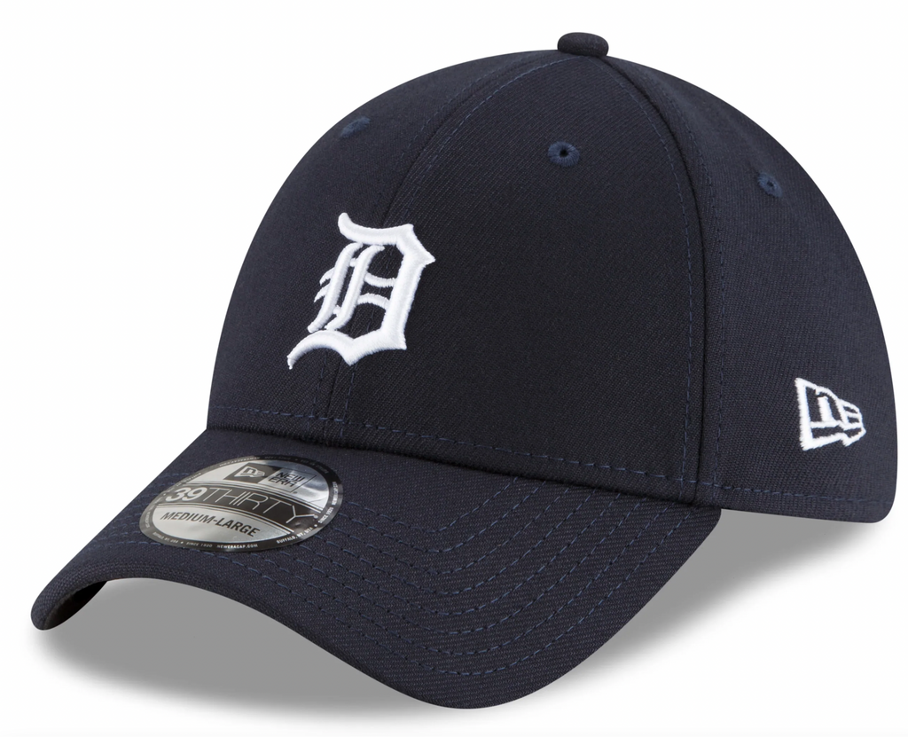 Mens Detroit Tigers Home Team Classic 39THIRTY Flex Fit Hat By New Era product image 1, provided for visual reference and