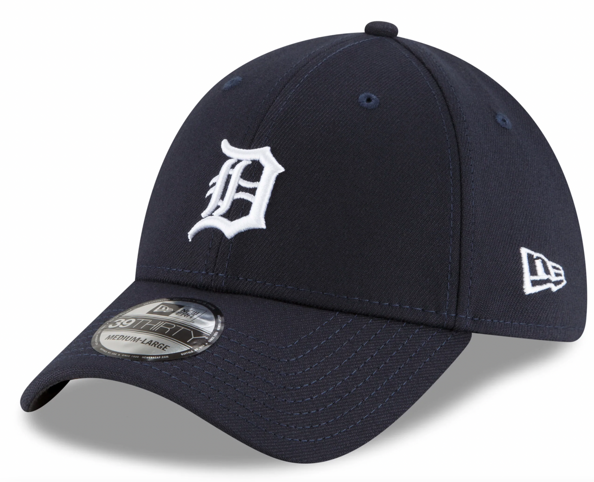 Mens Detroit Tigers Home Team Classic 39THIRTY Flex Fit Hat By New Era product image 1, provided for visual reference and