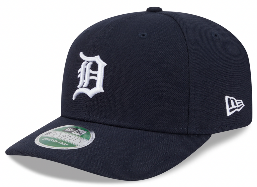Detroit Tigers Navy New Era Player Replica 9SEVENTY Stretch Snap Adjustable Hat product image 1, provided for visual
