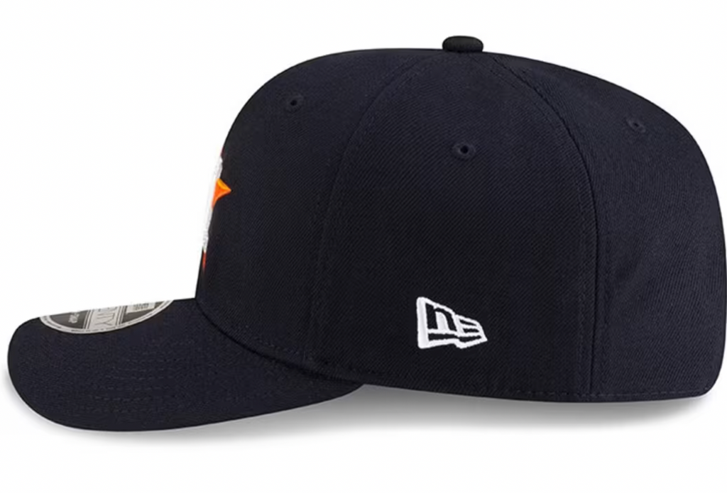 Houston Astros Navy New Era Player Replica 9SEVENTY Stretch Snap Adjustable Hat product image 4, provided for visual