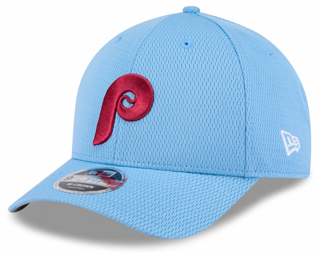 Philadelphia Phillies New Era Blue 2025 Clubhouse Alternate M-Crown 9FORTY Adjustable Hat product image 1, provided for