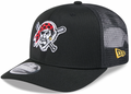 Pittsburgh Pirates New Era Black 2025 Spring Training 9SEVENTY Trucker Hat product image 1, provided for visual reference
