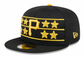 Pittsburgh Pirates New Era Black 2024 Batting Practice 59FIFTY Fitted Hat for Men product image 1, provided for visual