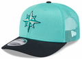 Seattle Mariners New Era Teal/Navy 2025 Spring Training 9SEVENTY Trucker Hat product image 1, provided for visual reference