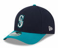 Seattle Mariners Navy/Teal New Era Player Replica M-Crown 9FORTY Adjustable Hat product image 1, provided for visual