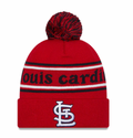St. Louis Cardinals New Era Marquee Cuffed Knit Hat with Pom product image 1, provided for visual reference and product