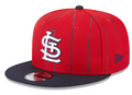 St. Louis Cardinals Red/Navy Vintage New Era 9FIFTY Snapback Hat product image 1, provided for visual reference and product