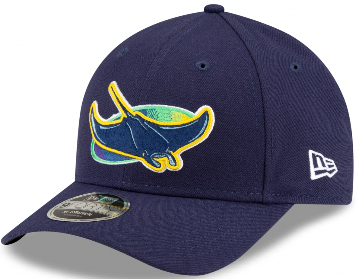 Tampa Bay Rays Alternate Navy New Era Player Replica M-Crown 9FORTY Adjustable Hat product image 1, provided for visual