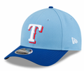 Texas Rangers Blue Alternate New Era Player Replica M-Crown 9FORTY Adjustable Hat product image 1, provided for visual