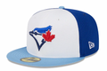 Toronto Blue Jays New Era White/Blue 2024 Spring Training 59FIFTY Fitted Hat product image 1, provided for visual reference